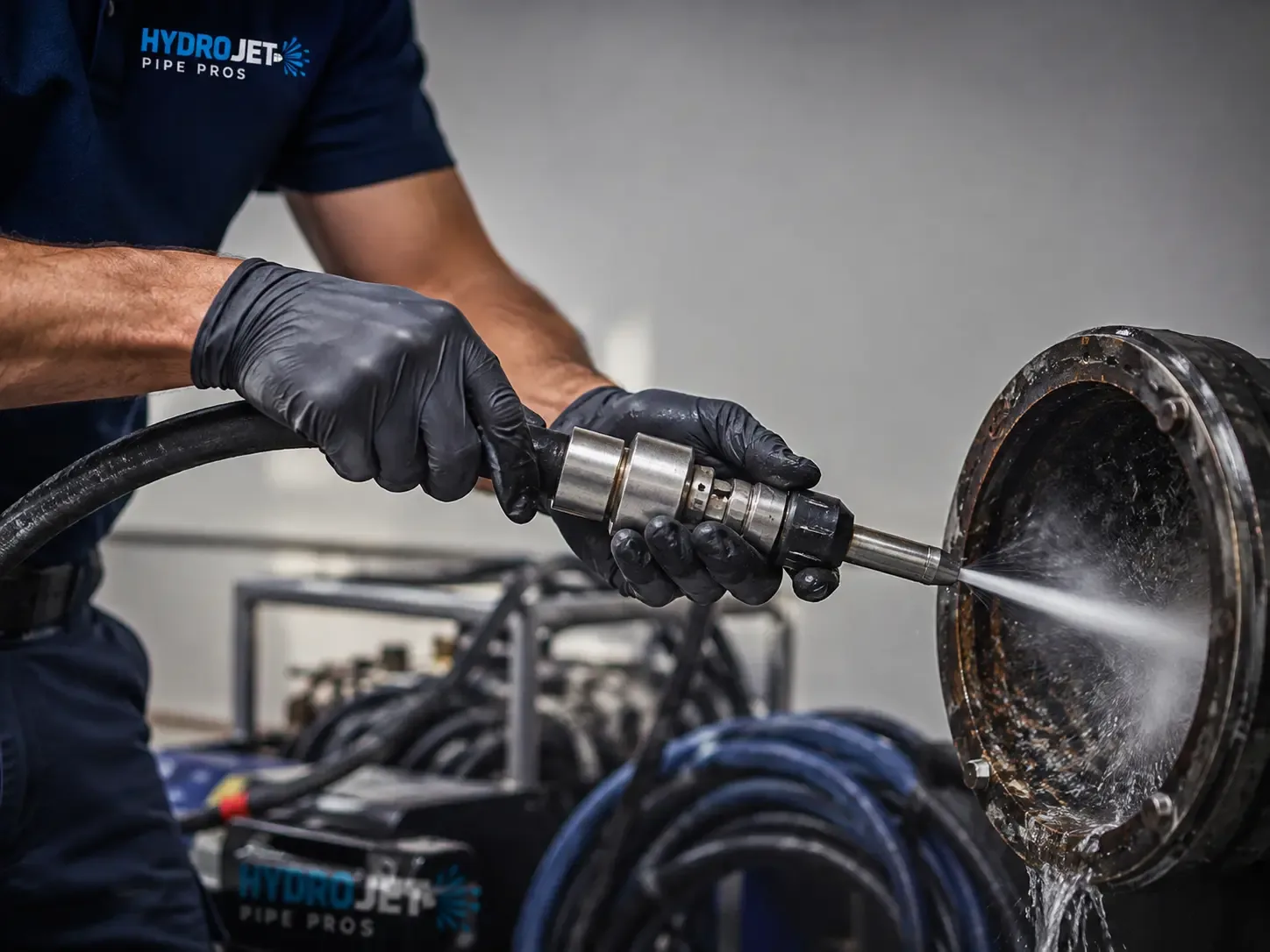 Hydro Jet Pipe Descaling in Dickinson, TX